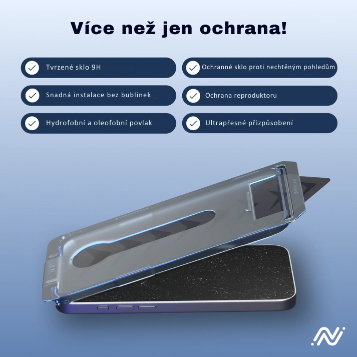Ochranné sklo Arctiqo™ 3 v 1